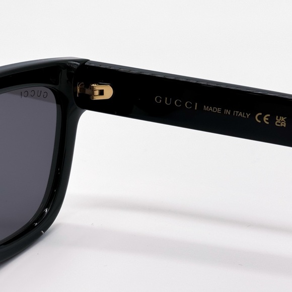 NEW GUCCI GG1578S 001 CAT EYE BLACK GREY WOMEN SUNGLASSES GUCCI - Picture 9 of 12